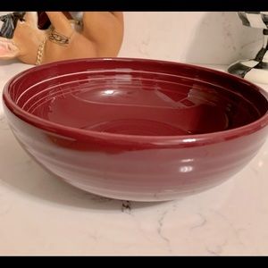 Large Claret Bistro Bowl